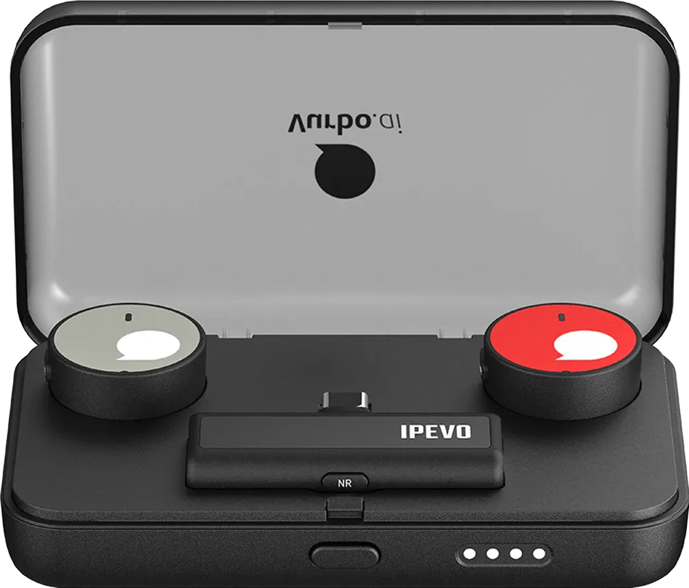 IPEVO Vurbo AI VOCAL WEARABLE + Vurbo.ai Pro-10 Std.