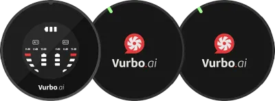 IPEVO Vurbo AI WIRELESS MIC DUO + Vurbo.ai Adv-10 Std.