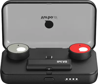 IPEVO Vurbo AI VOCAL WEARABLE + Vurbo.ai Pro-10 Std.