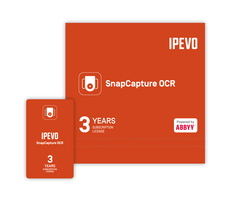 IPEVO SnapCapture OCR - 3years [EN]
