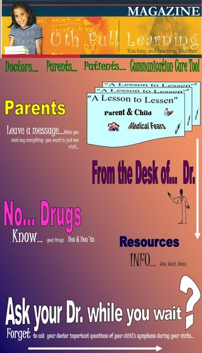 Doctors/Parents/Patients Communication Care Tool Magazine