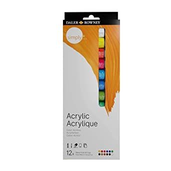 SET Pinturas Acrílicas DALER ROWNEY  Q98.00