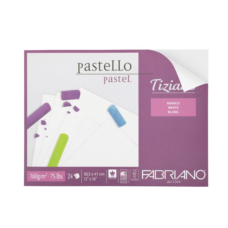 Block para crayón Pastel - FABRIANO. Q169.95