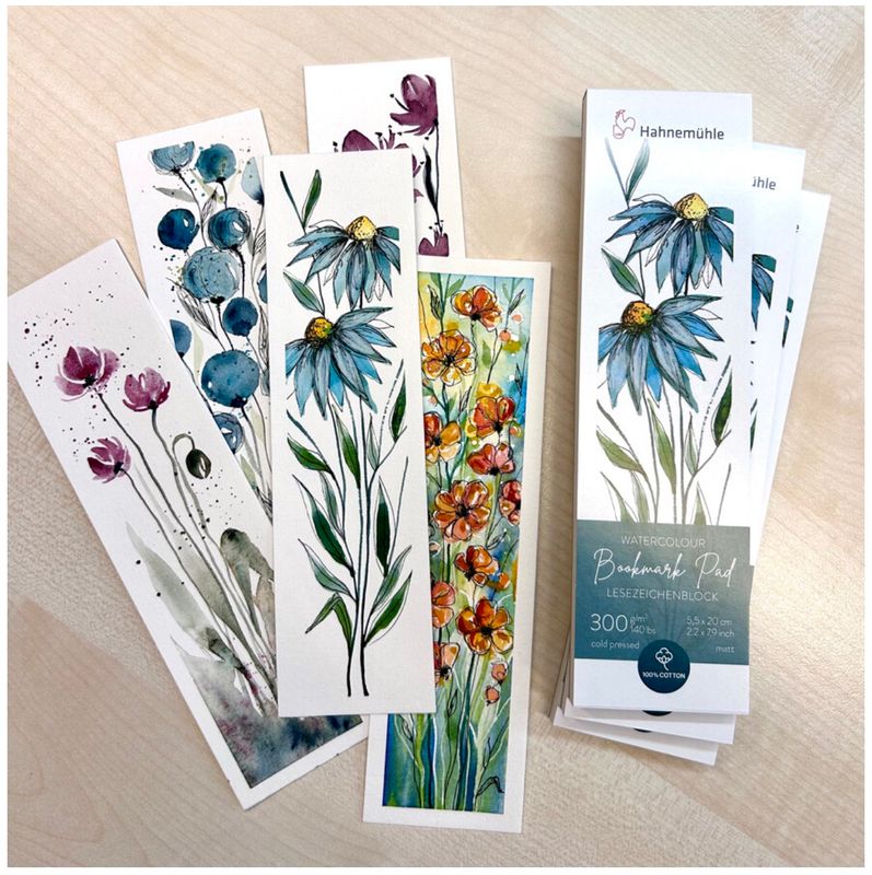 Block Hahnemühle Expression Bookmark Pad 100% algodón
