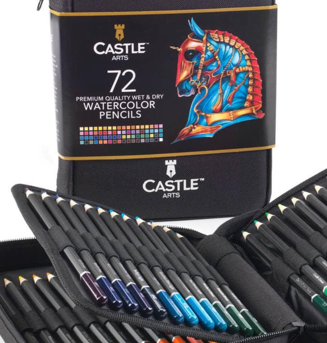 Estuche de 72 lápices de Acuarela CASTLE