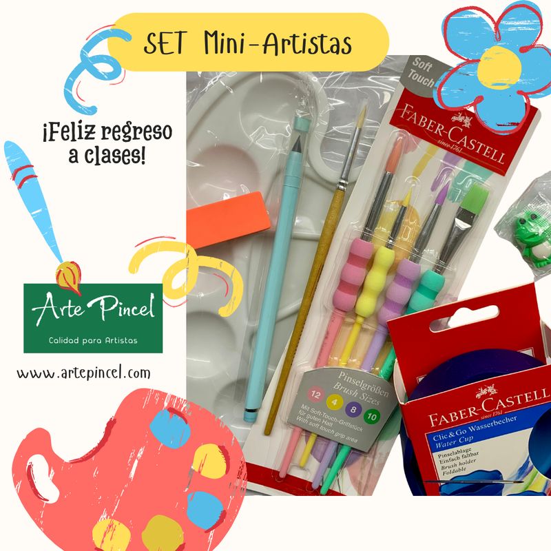 SET DE ARTE Mini-Artistas