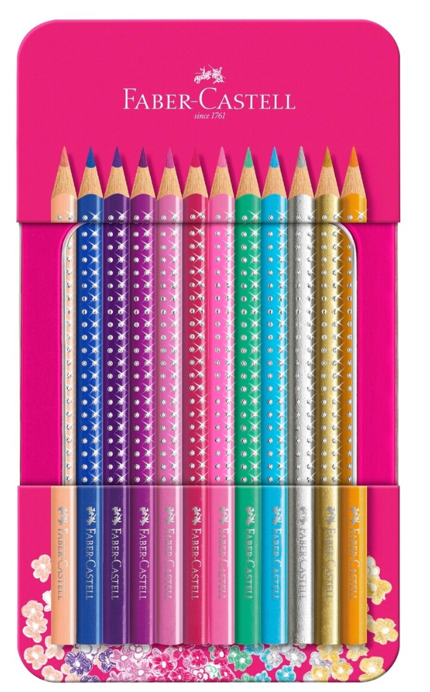 Lápiz Faber-Castell Sparkle Colour Gift Set 12 Colores