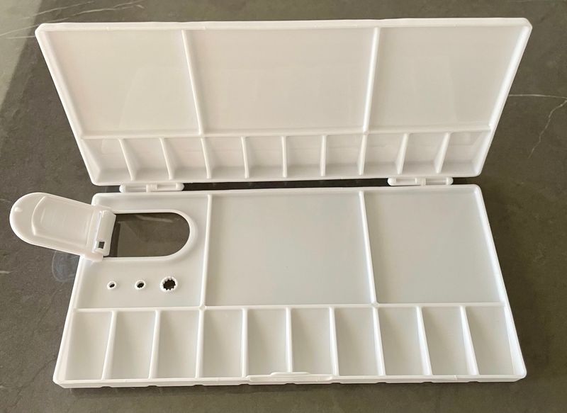 Paleta para Mezclas con tapadera