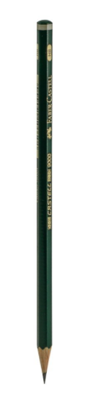 Lápiz para dibujo FABER CASTELL 9000 BX1 HB