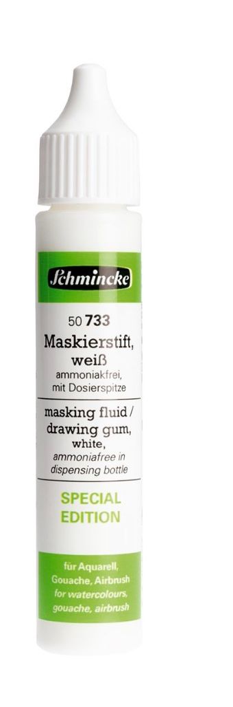 Liquido enmascarador Schmincke Masking Fluid blanco, 25ml