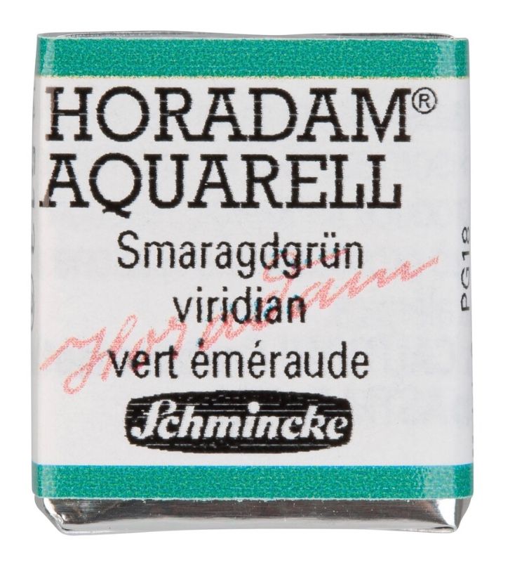 ACUARELA SCHMINCKE HORADAM 513 VIRIDIAN