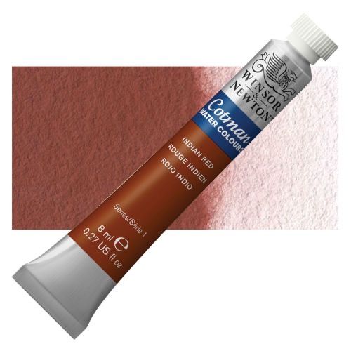 ACUARELA COTMAN 8ML INDIAN RED (WINSOR &amp; NEWTON