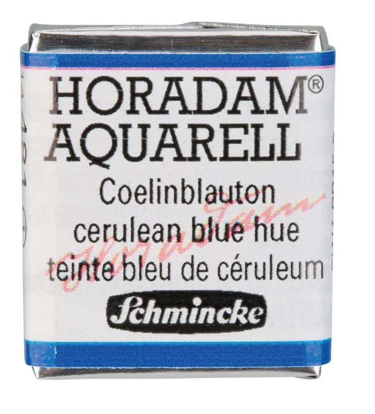 Acuarela Schmincke Horadam  Cerulean Blue Hue