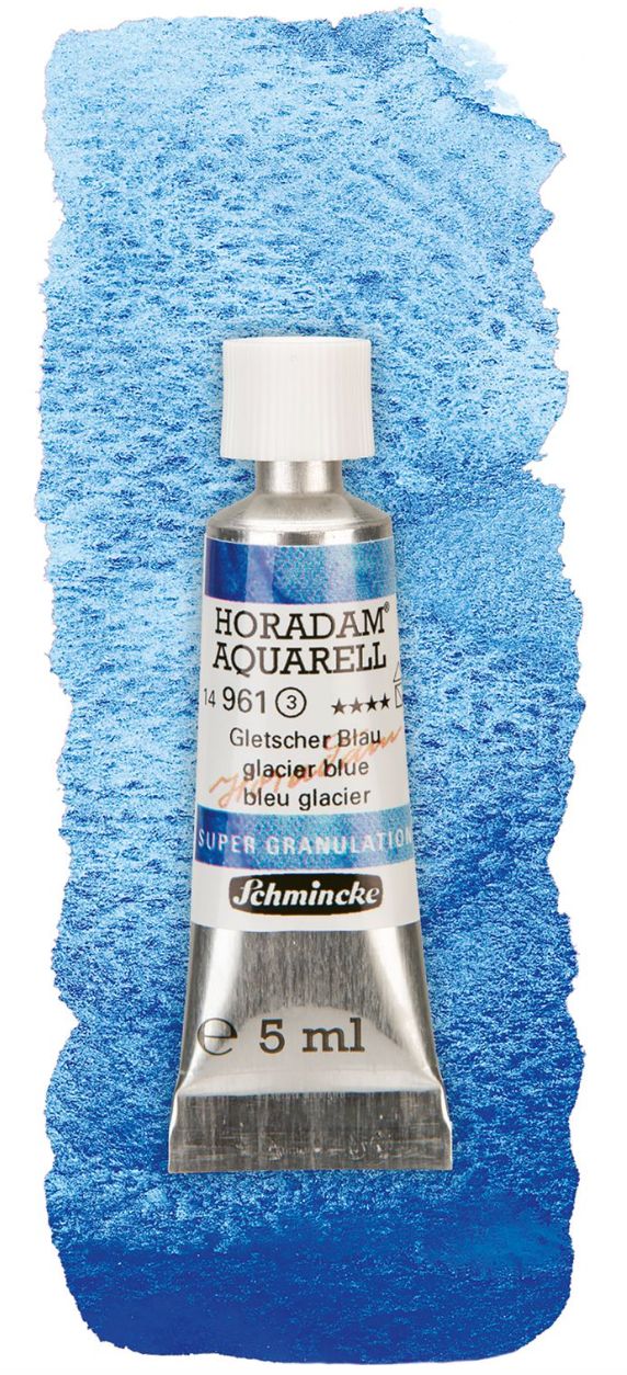 Acuarela Schmincke Horadam 5ml  Glacier Blue Super Granulation