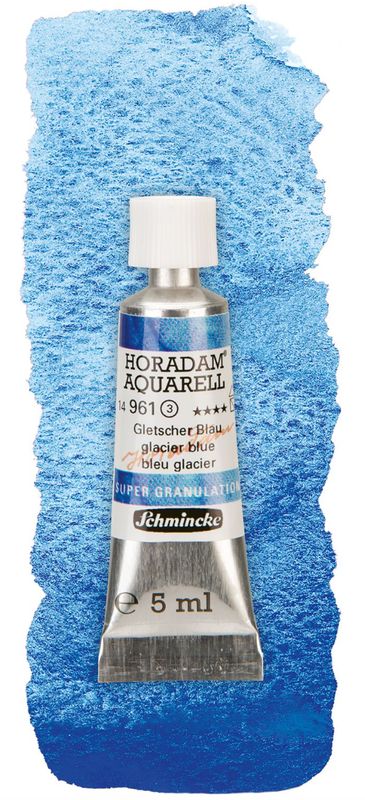 Acuarela Schmincke Horadam 5ml  Glacier Blue Super Granulation