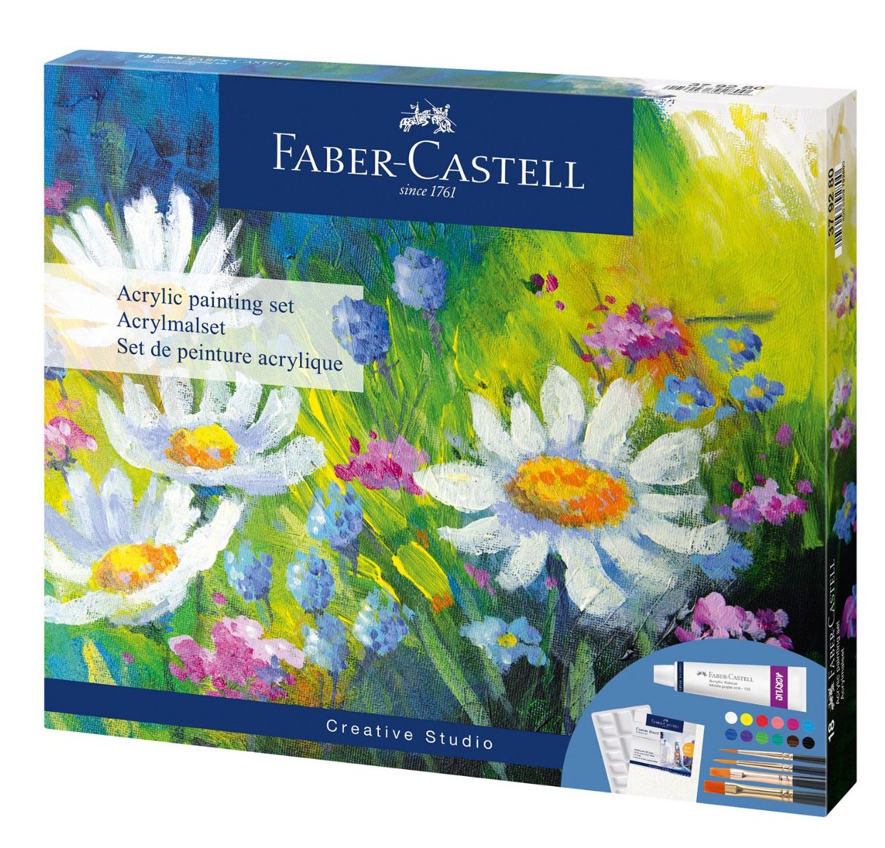 Pintura acrilica Faber Castell, Acrylic Painting Set