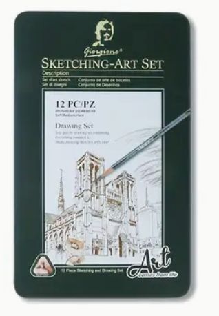 SET Sketching-Art caja Metálica 12 unidades