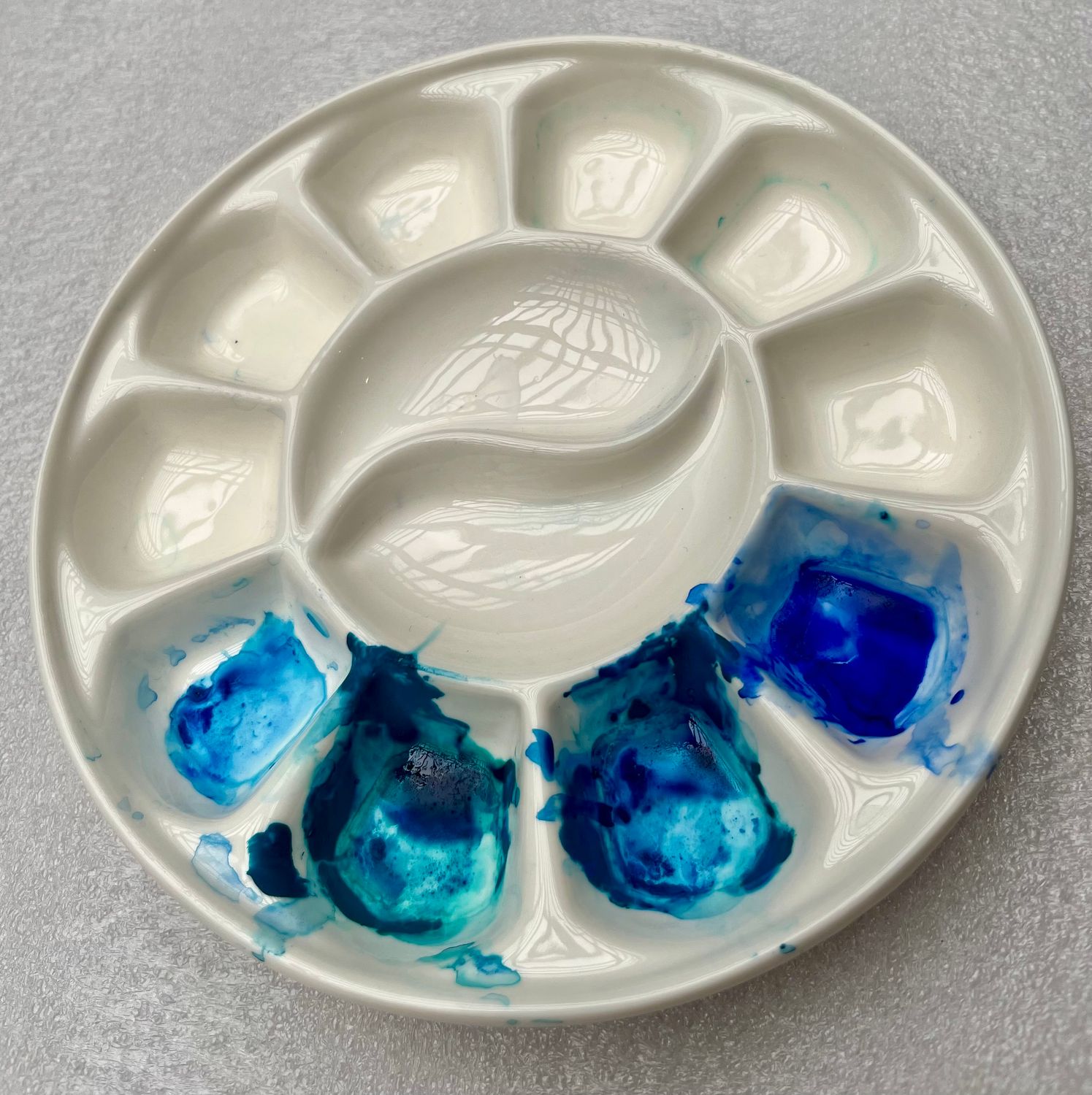 Paleta de Porcelana 12 Pozos