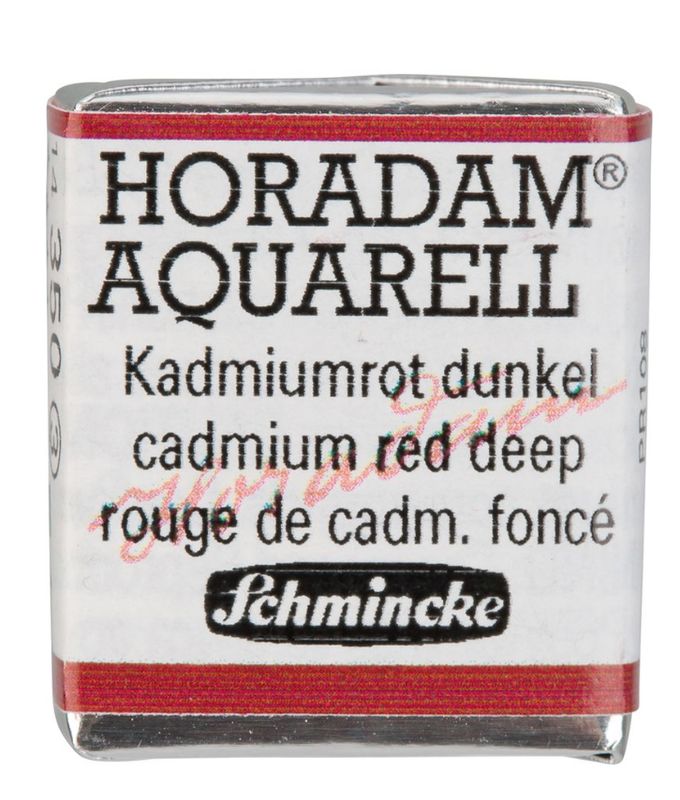 Acuarela Schmincke Horadam 350 Cadmium Red Deep