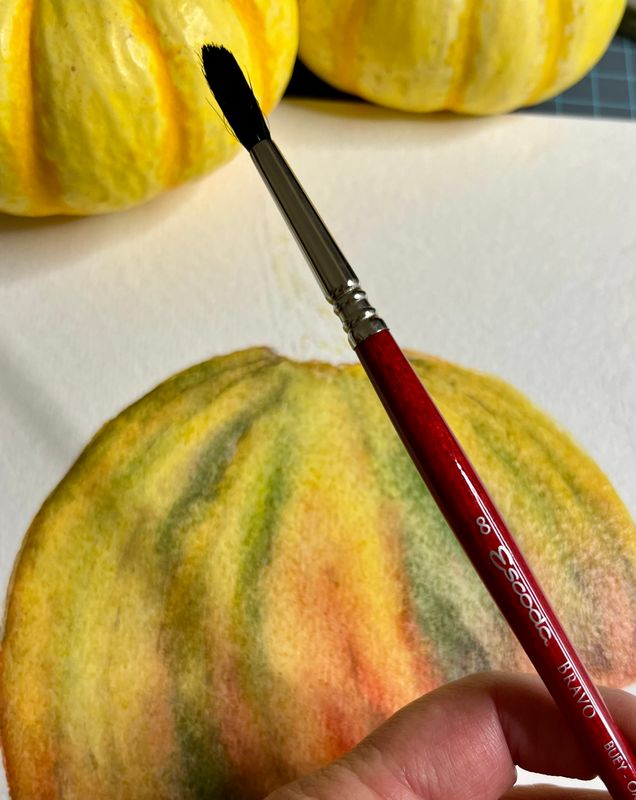 Pincel de Pelo natural de Buey- BLACK