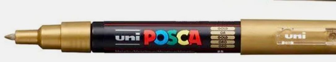 Marcador POSCA - DORADO 0.7