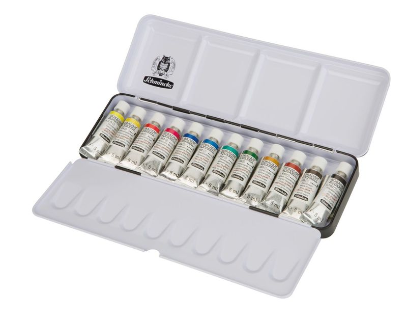 Acuarela Schmincke Horadam 5ml, 12 colores