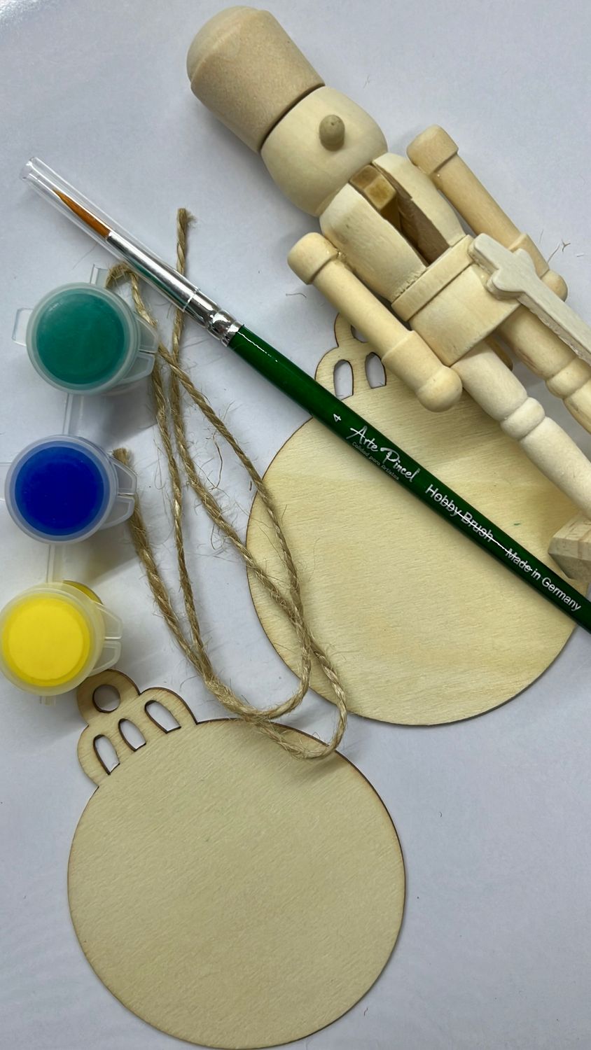 SET Pintura Acrílica NUT CRACKER