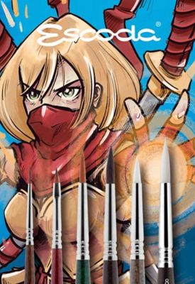 COMIC ILUSTRATION- SET OF 6 -ESCODA