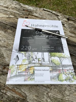 SET    PINCEL TRAVEL  + BLOCK SKETCH/ARQUITECTURA.