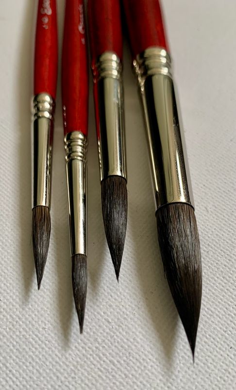 Pincel Aquario - PELO NATURAL de ardilla de Kazan-ESCODA