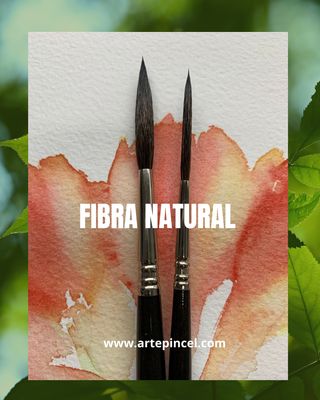 PINCELES DE FIBRA NATURAL