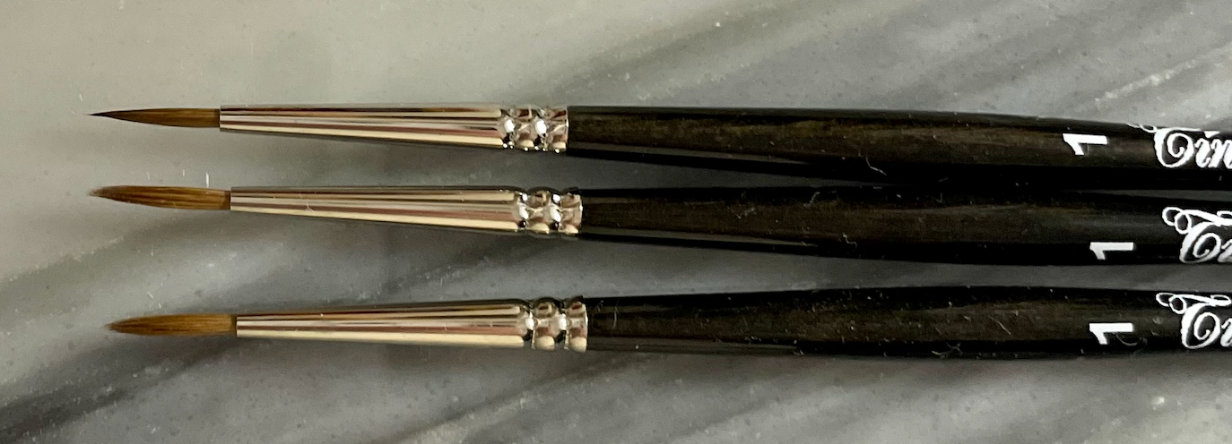 Pincel Pelo Marta Kolinsky Tintoretto 334- Round Pointed
