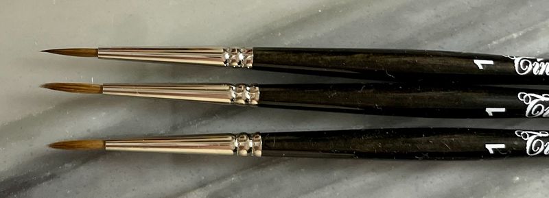 Pincel Pelo Marta Kolinsky Tintoretto 334- Round Pointed