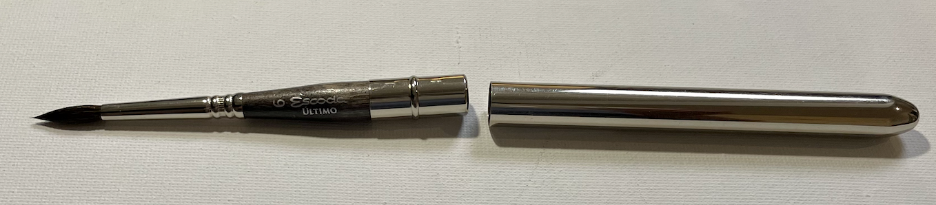 PINCEL  DE VIAJE Seríe Ultimo Round TRAVEL- ESCODA Synthetic Tendo Watercolor