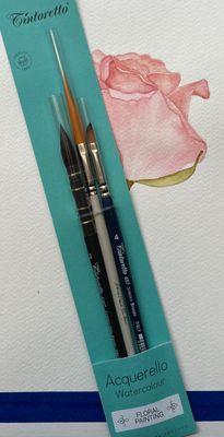 SET ACQUERELLO - Floral Painting- Tintoretto