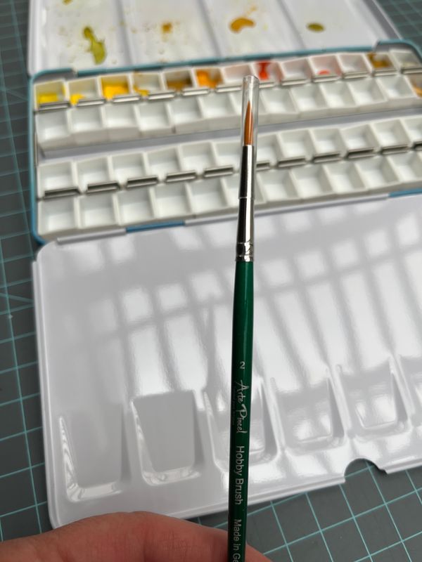 Paleta de Mezclas metálico 48PANS + 2 Bandejas de Mezcla + PINCEL