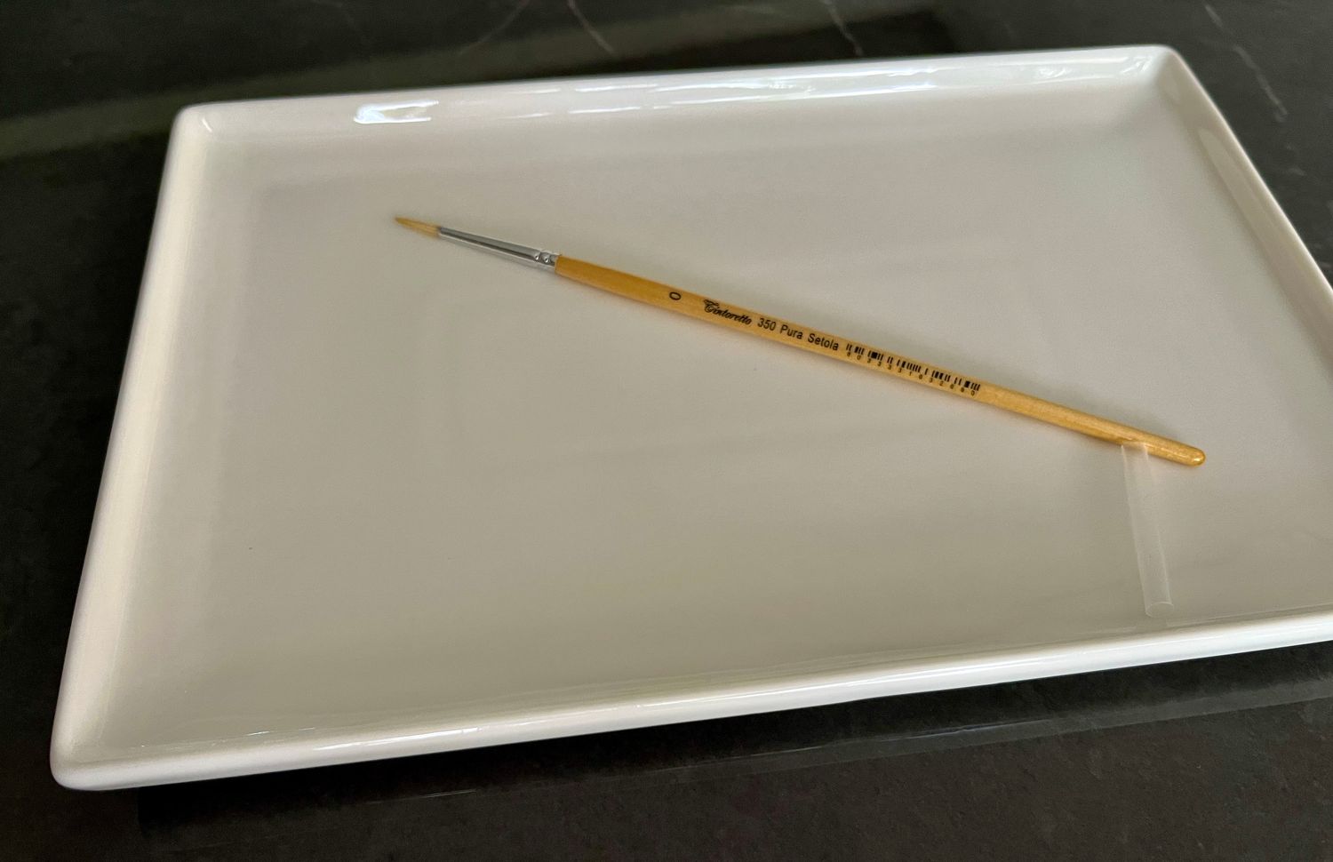 PALETA PARA MEZCLAS de PORCELANA