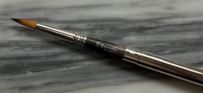 PINCEL  DE VIAJE Seríe PRADO Round TRAVEL- ESCODA Synthetic Tendo Watercolor