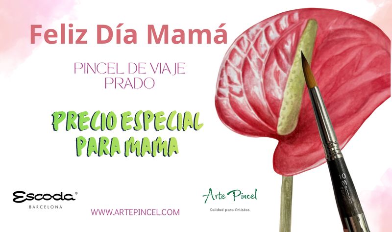 PINCEL  DE VIAJE Seríe PRADO  de ESCODA