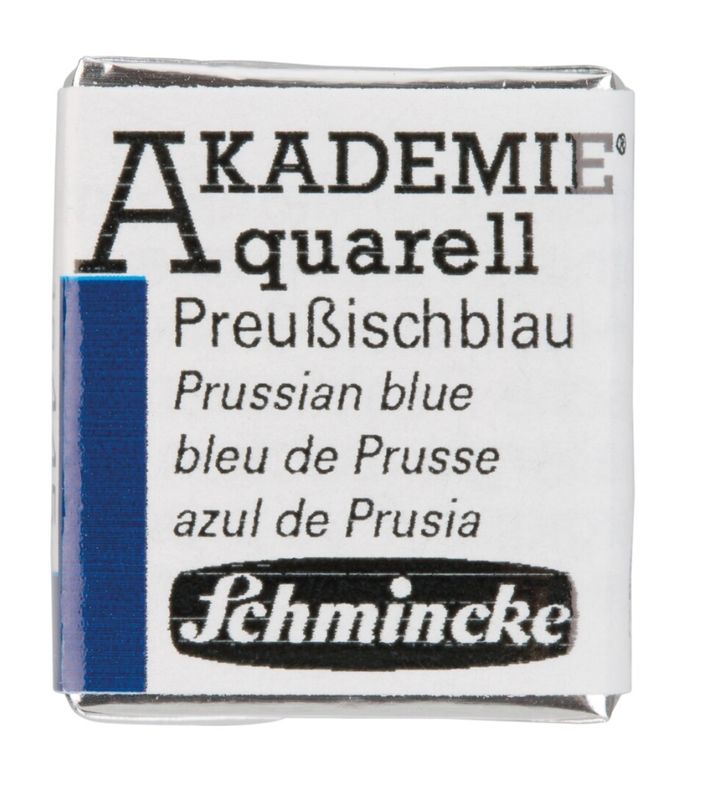 Acuarela Schmincke Akademie 445 Prussian Blue