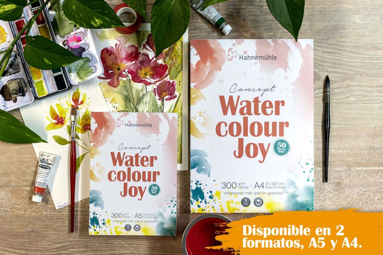 Joy Block Hahnemuhle Concept Watercolour - Cold Pressed - grano fino