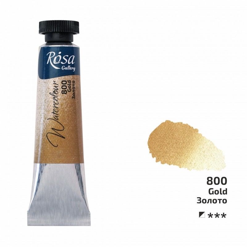 Acuarela Gold ROSA GALLERY