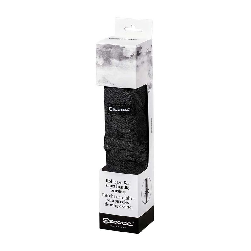 Estuche Enrollable Pinceles Mango Corto