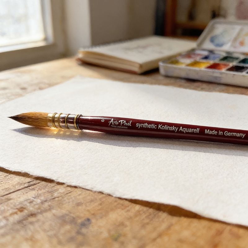 Synthetic Kolinsky Aquarell #6 Arte Pincel