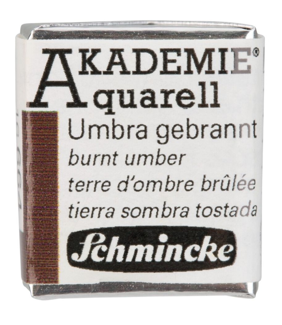Acuarela Schmincke Akademie 664 Burnt Umber