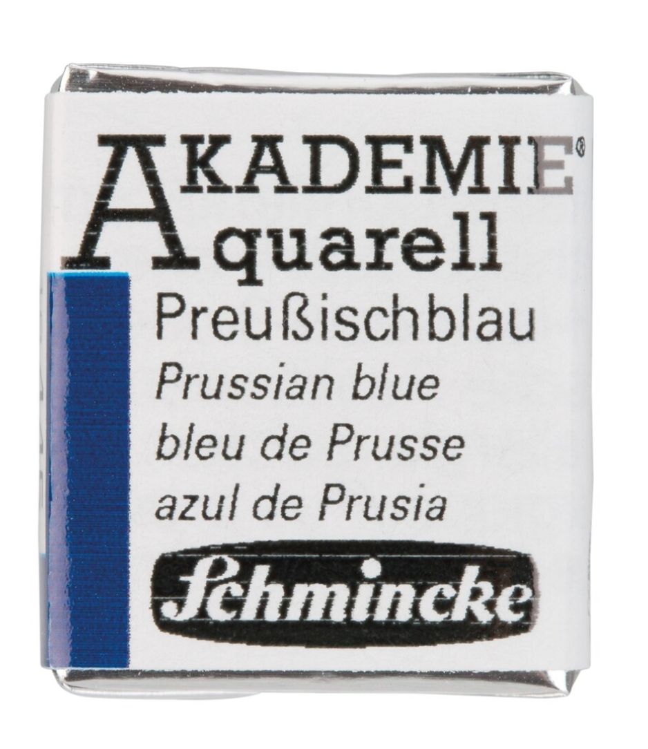 Acuarela Schmincke Akademie 445 Prussian Blue