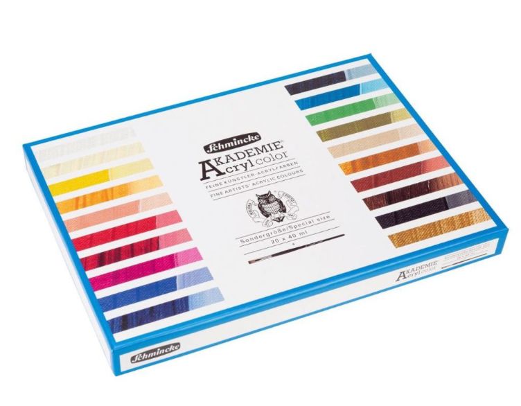 SET de Acrilico  Akademie Acryl