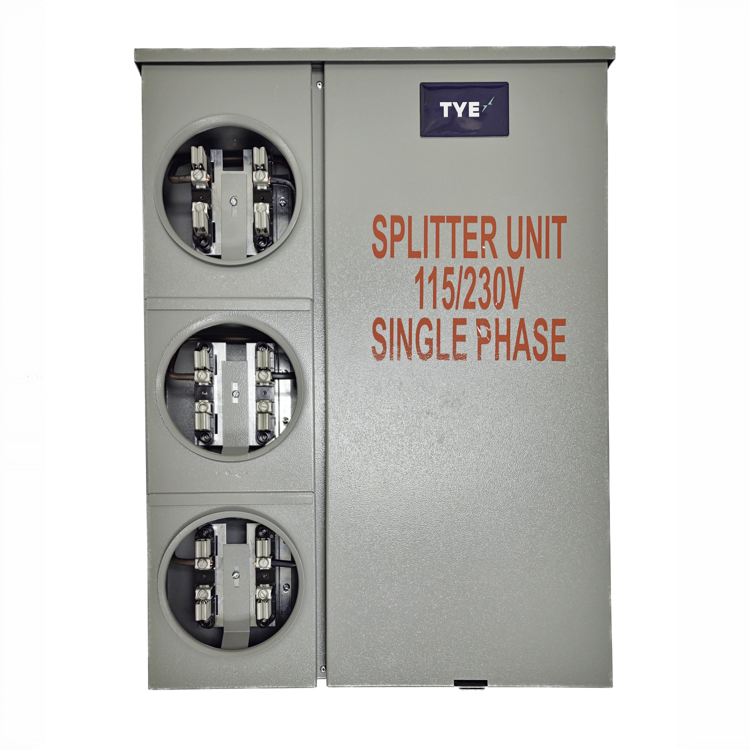 3x100 amp Meter Bank