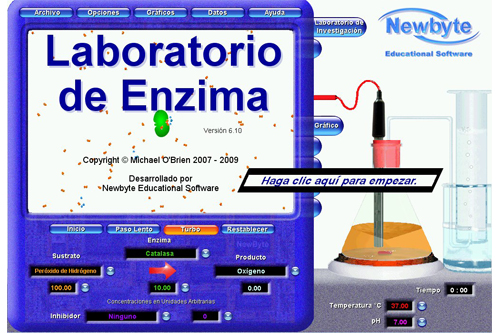 Laboratorio de Enzimas - Marca Newbyte