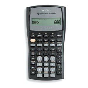 Texas Instruments BA II PLUS